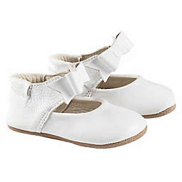 Robeez® Size 18-24M Sofia Dress Shoe in White