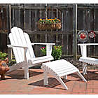 Alternate image 10 for Adirondack Outdoor Chair in White