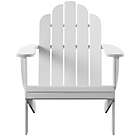 Alternate image 3 for Adirondack Outdoor Chair in White