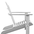 Alternate image 4 for Adirondack Outdoor Chair in White