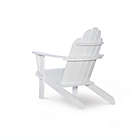 Alternate image 7 for Adirondack Outdoor Chair in White