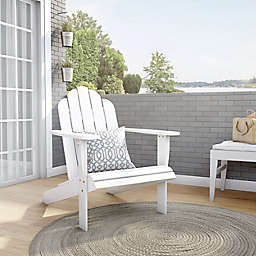 Adirondack Outdoor Chair in White