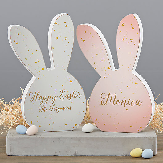 Easter Egg With bunny ears MDF Wood Crafts Special Occaision Party