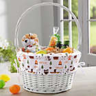 Alternate image 0 for Woodland Adventure Personalized Easter Basket with Folding Handle in White