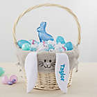 Alternate image 0 for Personalized Bunny Easter Basket Liner with Basket