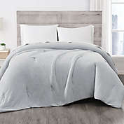 Simply Essential&trade; Jersey Twin/Twin XL Comforter in Light Grey