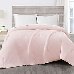 Simply Essential™Jersey Full/Queen Comforter in Pink