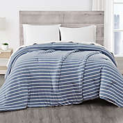 Simply Essential&trade;Jersey Full/Queen Comforter in Blue