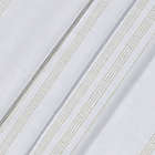 Alternate image 3 for Everhome&trade; Blanche Vertical Stripe 95-Inch Blackout Curtain Panel in Seed Pearl (Single)