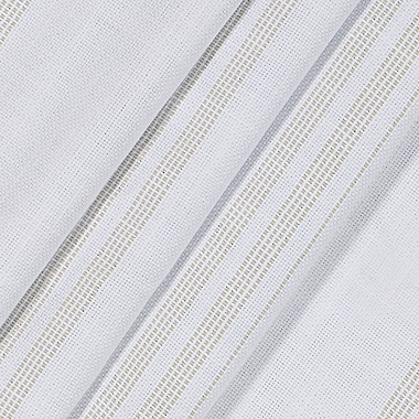 Everhome&trade; Blanche Vertical Stripe 95-Inch Blackout Curtain Panel in Seed Pearl (Single). View a larger version of this product image.