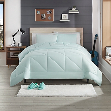 UGG&reg; Corey 2-Piece Reversible Twin/Twin XL Comforter Set in Clear Creek. View a larger version of this product image.