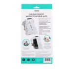 Alternate image 7 for Belle ON THE GO Eucalyptus Canopy Car Seat Cover in White/Green