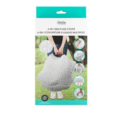 Belle ON THE GO Ditsy Leaf Multi-Use Cover. View a larger version of this product image.