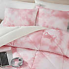Alternate image 3 for UGG&reg; Corey 3-Piece Reversible Full/Queen Comforter Set in Pink Tie Dye