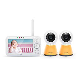 VTech® VM5254 2-Camera 5-Inch Video Baby Monitor in White