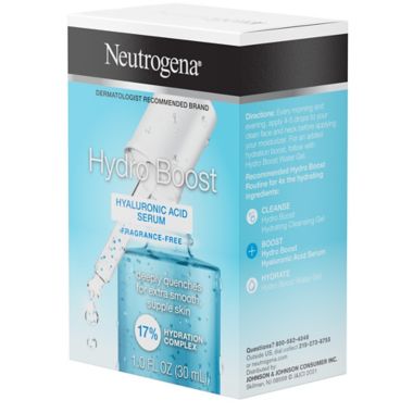 Neutrogena&reg; 1 fl. oz. Hydro Boost Hyaluronic Acid Serum. View a larger version of this product image.