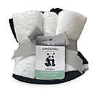 Alternate image 0 for Bedvoyage 6-Pack Panda Baby Washcloths in Black/White