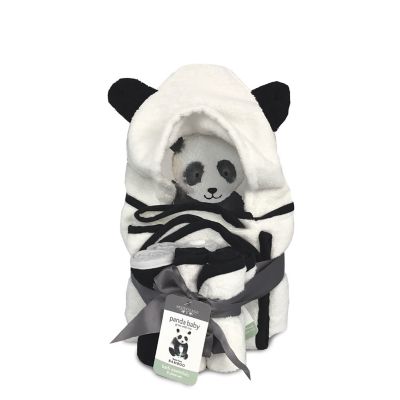 Panda Baby 8-Piece Bath Towel Set
