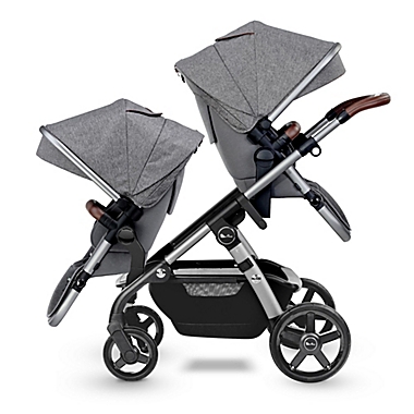 Silver Cross&reg; Wave 2022 Convertible Stroller in Zinc. View a larger version of this product image.
