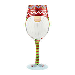 Lolita® Gnome for the Holidays Wine Glass