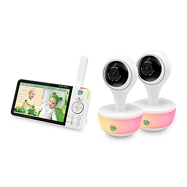 LeapFrog&reg; LF815-2HD Remote Access 2 Camera 5&rdquo; WiFi HD Video Baby Monitor in White. View a larger version of this product image.