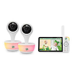 LeapFrog® LF815-2HD Remote Access 2 Camera 5” WiFi HD Video Baby Monitor in White