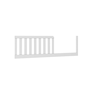 dadada&reg; 3-in-1 Toddler Bed Rail Conversion Kit in White. View a larger version of this product image.