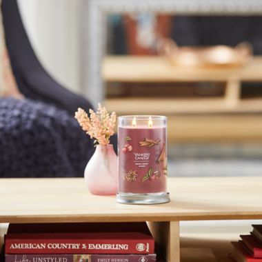 Yankee Candle&reg; Home Sweet Home Signature Collection 20 oz. Large Tumbler Candle. View a larger version of this product image.