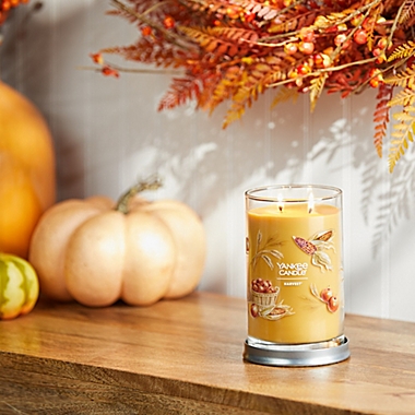 Yankee Candle&reg; Harvest Signature Collection 20 oz. Large Tumbler Candle. View a larger version of this product image.