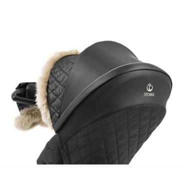 Stokke&reg; Xplory&reg; Winter Kit in Black. View a larger version of this product image.