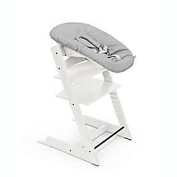 Stokke® Tripp Trapp® Chair with Newborn Set in White