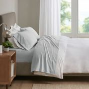 Sleep Philosophy Smart Cool King Sheet Set in Light Grey