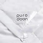 Alternate image 4 for Puredown Cotton Sateen Lightweight Full/Queen Down Blanket in White