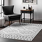 Alternate image 1 for nuLOOM Noa Machine Washable Tribal 2&#39; x 3&#39; Accent Rug in White