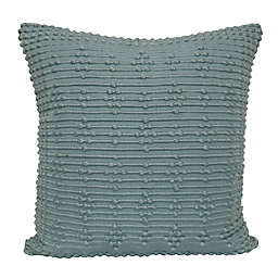 Bee & Willow™ Woven Textured Square Indoor/Outdoor Throw Pillow in Jadeite
