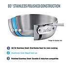 Alternate image 10 for All-Clad D3 Stainless Steel 3 qt. Covered Universal Pan