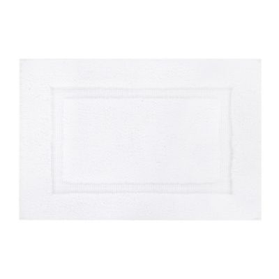 Everhome&trade; Cotton 17" x 24" Bath Rug in White