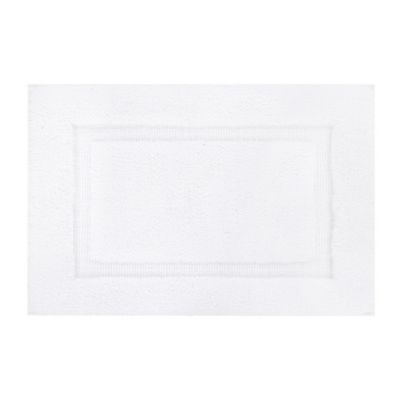 Everhome&trade; Cotton 17&quot; x 24&quot; Bath Rug in White