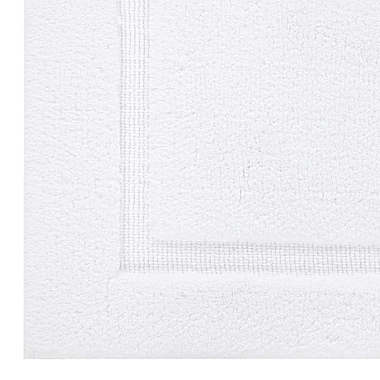 Everhome&trade; Cotton 17&quot; x 24&quot; Bath Rug in White. View a larger version of this product image.