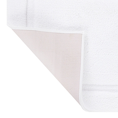 Everhome&trade; Cotton 21&quot; x 34&quot; Bath Rug in White. View a larger version of this product image.