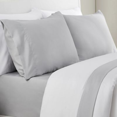 VCNY Home Two-Tone Solid 6-Piece Sheet Set