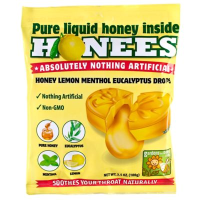 Honees&reg; 20-Count Pure Honey Lemon Cough Drops