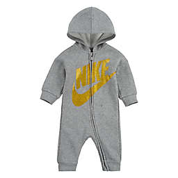 Nike® Size 24M Futura Hooded Coverall in Grey/Gold