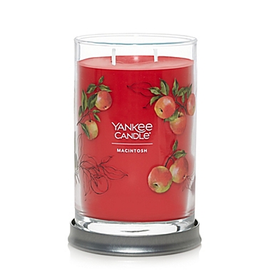 Yankee Candle&reg; Macintosh Signature Collection 20 oz. Large Tumbler Candle. View a larger version of this product image.