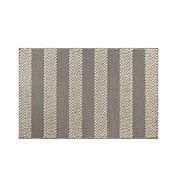 Simply Essential&trade; Stripe 1&#39;8 x 2&#39;10 Tufted Accent Rug in Cream/Flannel/Drizzle