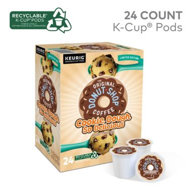 The Original Donut Shop&reg; Cookie Dough So Delicious Keurig&reg; K-Cup&reg; Pods 24-Count. View a larger version of this product image.