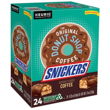The Original Donut Shop&reg; Snickers Keurig&reg; K-Cup&reg; Pods 24-Count. View a larger version of this product image.