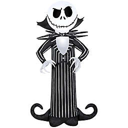 Gemmy® 42.13-Inch Airblown Jack Skellington LED Inflatable in Black/White
