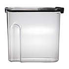 Alternate image 7 for Rubbermaid&reg; Brilliance&trade; 18-Cup Airtight Cereal Clear Food Storage Container