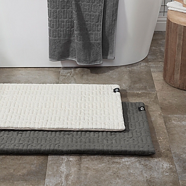 UGG&reg; Iggy 21&quot; x 34&quot; Bath Rug in Snow. View a larger version of this product image.